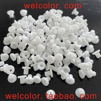 Personnalisable 3.5mm 3.5 2.0mm 2 1.5mm Trou Lié Rond Creux En Caoutchouc Joint Bouchon Silicone Bouchon Oeillet pour Tube Fil Câble