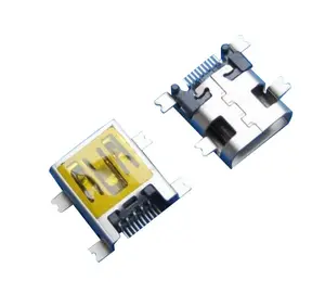 Mini micro macho solda tomada fêmea um tipo 2.0 3.0 3.1 c tipo 4 5 6 8 10 12 pin dip smd conector usb