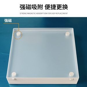 Acrylic Photo <b>Frame</b> Square Stand Non Slip Home Decor <b>Multiple</b> Sizes Easy Replacement - Product Image 3