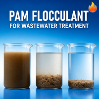 Fabricant de polyacrylamide anionique, produits chimiques pour le traitement de l'eau, directement de l'usine