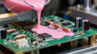Matériau d'interface thermique Borzer : Colle de scellement thermiquement conductrice à deux composants (3W)