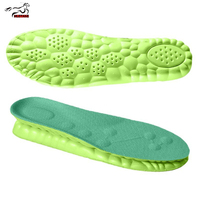 Semelle intérieure Mustang Comfort en PU EVA avec amorti et soutien de la voûte plantaire pour chaussures de course, de marche et de sport en plein air