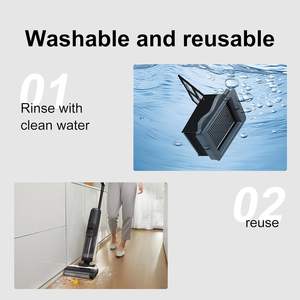 IFloor 3 <span class=keywords><strong>Floor</strong></span> <span class=keywords><strong>ONE</strong></span> <span class=keywords><strong>S3</strong></span> & S5 Pro Prix d'usine Remplacement du filtre d'aspirateur nouveau design Compatible avec l'aspirateur sans fil <span class=keywords><strong>Tineco</strong></span> - Product Image 5