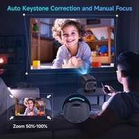 Mini projecteur portable, profitez d'un grand écran pour PC, smartphone Android et Apple