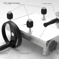 Pompe d'étalonnage hydraulique professionnelle pour testeur de banc, pour une mesure efficace de la pression de la pompe