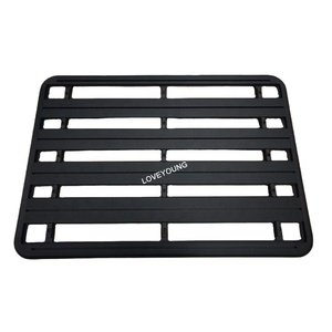 Offre Spéciale Multifonctionnel Noir En Aluminium Toit Rack Plate-Forme De Voiture <span class=keywords><strong>Porte</strong></span>-Bagages Pour Jimny/LC200/Pajero/Y62 - Product Image 2
