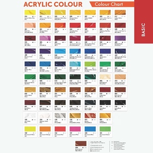 Peintures acryliques professionnelles AUREUO OEM personnalisées pour artistes, haute qualité, séchage rapide, plusieurs couleurs - Product Image 2