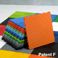 Dalles 3D brevetées, dalles de garage tridimensionnelles, tapis de sol de garage pour lavage de voitures, atelier de detailing, dalles de sol de garage