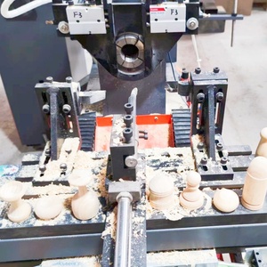 Machine à tourner le bois CNC automatique Mustang MT5025A pour la fabrication de flotteurs de pêche - Product Image 4