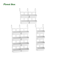 Pot de fleurs vertical en plastique à suspendre pour balcon, jardin, maison moderne, étagères de plantation 33