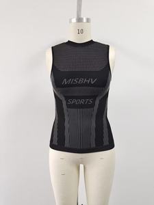 Maglia Sportiva da Uomo Personalizzata a <span class=keywords><strong>Maniche</strong></span> <span class=keywords><strong>Lunghe</strong></span> in Pile Traspirante con Colletto Abbottonato Elastico 3D per Palestra, Fitness e Corsa - Product Image 5