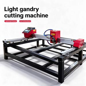 Light Gantry <b>CNC</b> Plasma <b>Cutting</b> <b>Machine</b> with Servo Motor Fast <b>Cutting</b> Speed for Metal Sheet Workshop Fabrication - Product Image 1
