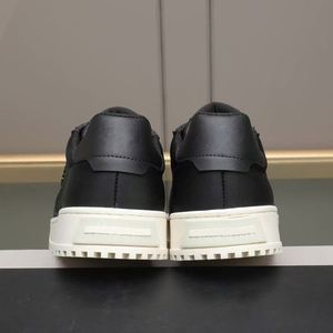 High Quality Custom Men's Casual Genuine Leather Sports Sneakers Breathable Soft Spring Fashion Trend Anti-Slip PVC Midsole - Product Image 4