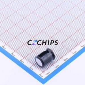 ตัวเก็บประจุอิเล็กโทรไลต์อะลูมิเนียมแบบ Through-Hole รุ่น UHV1E471MPD ขนาด D10xL12.5 มม. 470uF 20% 25V 1.36A-100kHz - Product Image 2