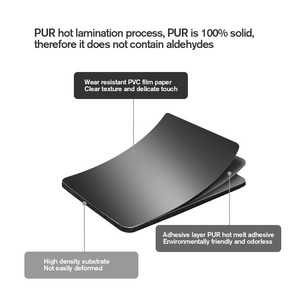 Gương Panel tường ốp với cấu trúc tre trang trí bề mặt tường tre than gỗ Bảng điều khiển gương - Product Image 5