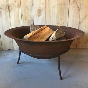 Nouveau design, vente en gros, <span class=keywords><strong>brasero</strong></span> extérieur en acier Corten rouillé pour grand jardin, foyer extérieur - Product Image 1