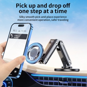 Soporte magnético para teléfono de coche soporte magnético para coche soporte para teléfono inteligente en coche para Iphone 16 15 14 13 <span class=keywords><strong>Samsung</strong></span> Xiaomi con anillo magnético - Product Image 5
