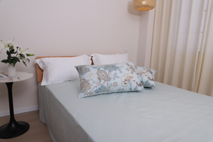 Bán Buôn Tùy Chỉnh 3 Mảnh Khách Sạn Nữ Hoàng Kích Thước Comforter Bộ Đồ Giường Đặt Đồng Bằng Dệt Chắp Vá Thiết Kế Tấm Ga Giường Thiết Lập - Product Image 4