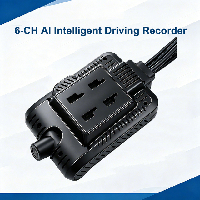 6CH 1080P AI MDVR Dashcam Kit ADAS DMS BSD 4G GPS WiFi Tracking System for Uber Lyft Ride-hailing Car Fleet Management OEM/ODM