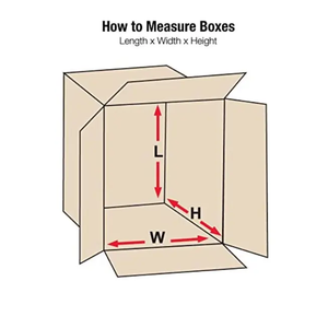 Lớn 20x20x15-inch di chuyển hộp in gối đóng gói các tông hộp véc ni xử lý tái chế sóng vật liệu - Product Image 3