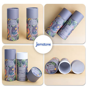 Fournisseurs spécialisés de tubes en papier Chine boîte d'emballage de cylindre de tube en papier en gros pour cadeau cosmétique - Product Image 1