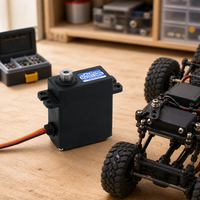 Servomoteur numérique sans noyau JX PDI-HV1511MG, couple de 11,9 kg, 0,07 s, engrenage métallique pour voiture RC 1/24, hélicoptère, robot