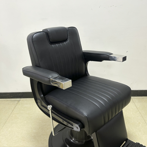Fauteuil de Barbier Personnalisé 2026, Chaise de Coiffure Professionnelle, Fauteuil de Coupe de Cheveux pour Salon de Beauté, Robuste et Hydraulique, Guangdong - Product Image 2