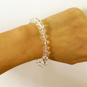 Pulsera de cuentas de <span class=keywords><strong>cristal</strong></span> de Mar hecha a mano de moda, joyería playera para niñas, niños, niñas y madres adultas - Product Image 2