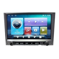 Radio de Navegación Android CARUPEZ para Cayman/Boxster/911 2005-2012, Pantalla Dividida, USB, CarPlay, GPS, Amplificador DSP, Pantalla Táctil, Plug&Play