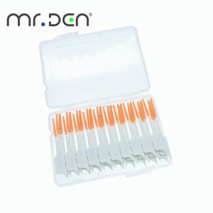 Cepillo Interdental <span class=keywords><strong>Mr</strong></span>.Den Cepillo Interdental Push-Pull Cepillo Interdental Desechable Palillos de Silicona para Limpieza Bucal - Product Image 5