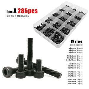 1020 piezas/caja, tornillos de cabeza plana ultrafina Phillips de acero inoxidable 304 A2-70, métricos M2 M2.5 M3 M4 M5, chapados en zinc negro - Product Image 5