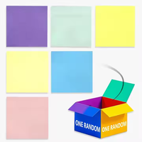 Yalong vente en gros personnalisé 3x3 pouces bloc-notes créatif couleurs vives étudiant papeterie ensemble de notes autocollantes
