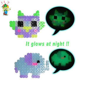 5mm bricolage en plastique développement intellectuel Puzzle jouet pour enfants 9000 pièces huit couleurs lumineux fusible perles jouets éducatifs - Product Image 6