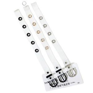 Sangle transparente à œillets 2,3 cm, ceinture en tissu pour femme, accessoire de mode - Product Image 2