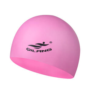 Gorro de Natación de Silicona Qilang, Impermeable, con Protección para los Oídos, Ajuste Cómodo para Mujeres, Hombres, Adultos y Niños, Logotipo Personalizado - Product Image 5