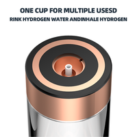 Bouteille d'eau hydrogénée domestique du fabricant d'origine, électrolyse de l'eau SPE PEM avec absorption d'hydrogène, bouteille d'eau hydrogénée