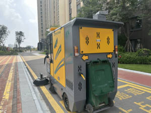 Renqi luba công nghiệp tự động điện máy giặt sàn thuận tiện bàn chải làm sạch máy pin lõi công nghiệp quét sàn - Product Image 6