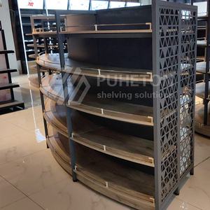 התאמה אישית 5 מדף סופרמרקט תצוגת גונדולה מדף דו צדדי אור דו צדדי - Product Image 6