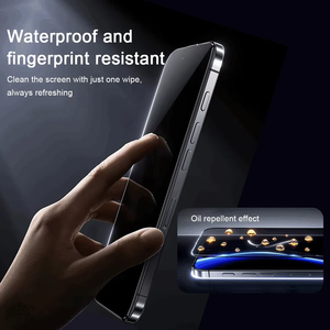 Vetro temperato Anti-spia di <span class=keywords><strong>protezione</strong></span> Privacy di 360 gradi per <span class=keywords><strong>iPhone</strong></span> 16 Pro Max <span class=keywords><strong>protezione</strong></span> dello <span class=keywords><strong>schermo</strong></span> in vetro temperato Anti-sbirciante - Product Image 5