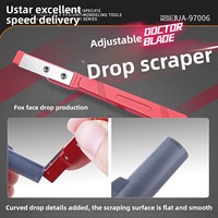 YouSuda 97006 Kit de pièces de modélisme en aluminium : Couteau de découpe, Gabarit d'écartement à distance égale et Échelle à réglage rapide