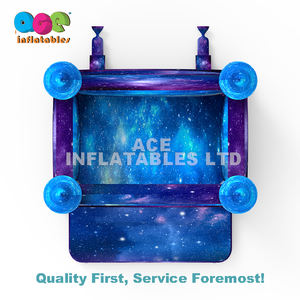 Mini château gonflable gonflable de 12 pieds, impression complète personnalisée, location de fête, ciel <span class=keywords><strong>étoilé</strong></span> - Product Image 6