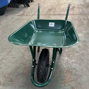 Carretilla de construcción china de servicio pesado WB6400 Carro de mano de hierro y metal con rueda de mano cómoda - Product Image 2