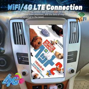 Radio Reproductor de Video Android 13 con Pantalla IPS de 256G para Auto, GPS para Lexus RX300 RX330 RX350 RX400h Toyota Harrier, AutoRadio, Grabadora - Product Image 3