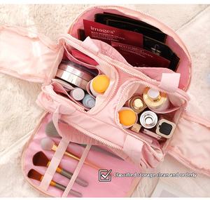 Wholesale Multi-functional Sustainable Nylon Fabric Toiletry <b>Bag</b> <b>Storage</b> Hanging for Outdoor Camping Travel Essentials - Product Image 5