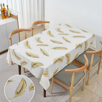 Rouleau de nappe en PVC à motif personnalisé, imperméable et anti-taches, pour usine