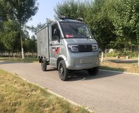 Camion de livraison express de crème glacée électrique puissant, modèle 2025, dernière génération, moteur 1800W, batterie 90-110kWh, 2000KG