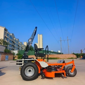 Cortadora de Césped Eléctrica Recargable con Tracción en las 4 Ruedas de 48/60 Pulgadas, con Función de Mulching y Garantía de Un Año para Uso en Jardines - Product Image 4