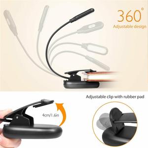 Venta al por mayor de alta calidad portátil Usb recargable Mini libro lectura luz cama ámbar de larga duración cuidado de los ojos Mini libro Luz - Product Image 4