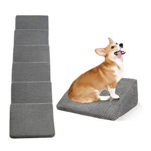 Escaliers modulaires solides et modernes <span class=keywords><strong>pour</strong></span> animaux de compagnie avec rampes et tapis d'escalade, matériau durable <span class=keywords><strong>pour</strong></span> chats et chiens - Product Image 4