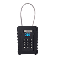 Cadenas électronique intelligent à câble avec mot de passe, anti-effraction, longue autonomie, gestion à distance pour la protection complète des marchandises en transport GPS